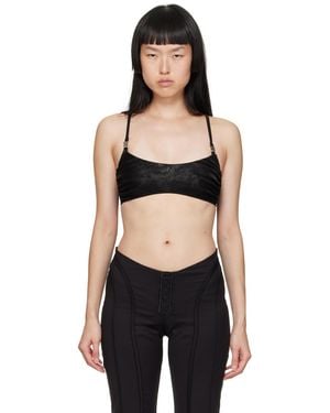 MISBHV Gathered Bra - Black