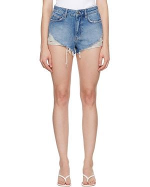 Ksubi Short Kali Tidal Bleu En À Poches Visibles