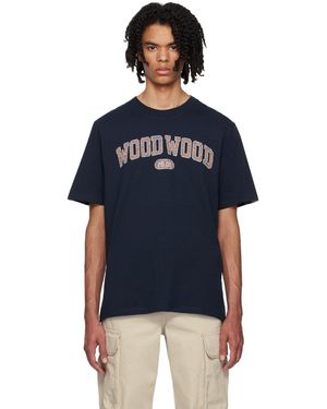 WOOD WOOD T-shirt bobby bleu marine