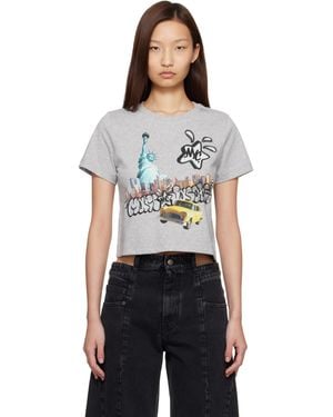 Marc Jacobs Ssense Exclusive 'The New York' City T-Shirt - Black