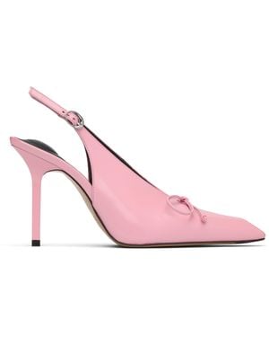 Jacquemus 'The High Cubisto Slingbacks' Heels - Black