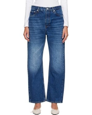 Studio Nicholson Denjo Straight Leg Jeans - Blue