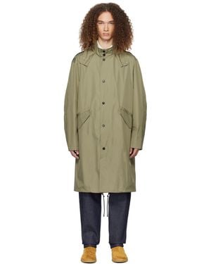 A.P.C. . Khaki Antonny Trench Coat - Multicolour