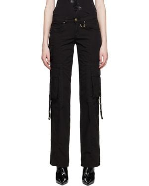 Blumarine アイレット トラウザーズ - ブラック