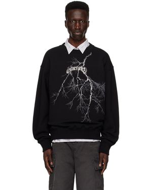 Givenchy ラインストーン スウェットシャツ - ブラック