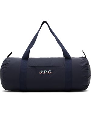 A.P.C. Asics Edition Gym Duffle Bag - Blue
