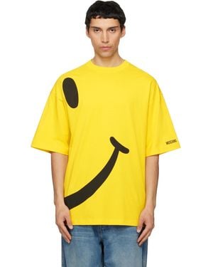 Moschino Smiley T-Shirt - Yellow