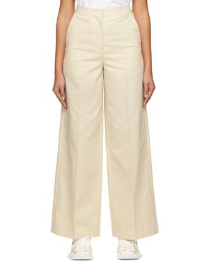 Juun.J Off- Creased Trousers - Natural