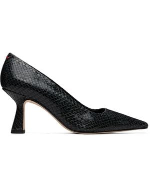 Aeyde Zandra Chiseled Heels - Black