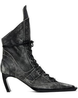 KNWLS Bottes xserpent noires