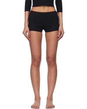 Cou Cou 'The Teeny Tiny' Shorts - Black
