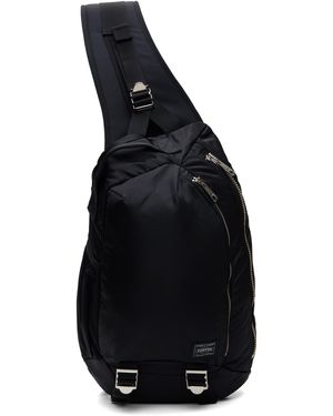 Comme des Garçons Sac À Dos Noir En Sergé De Nylon Édition Porter