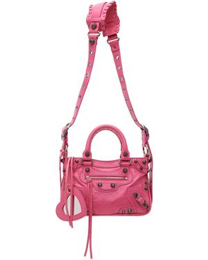 Balenciaga ピンク スモール Neo Cagole バッグ - レッド