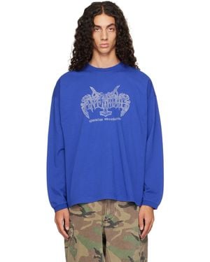Vetements 'Antihate' Longsleeve T-Shirt - Blue