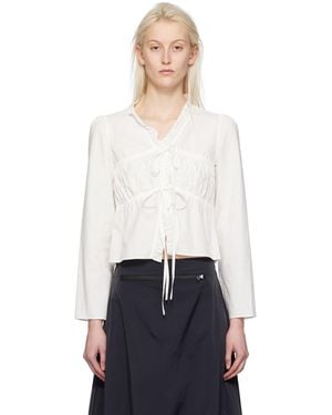 OPEN YY Ssense Exclusive Blouse - Black