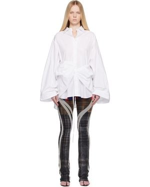 OTTOLINGER Liberated Double Shirt Minidress - Black