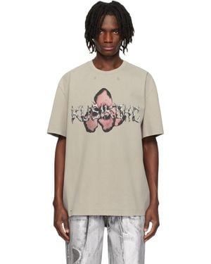 Kusikohc Logo Printed T-Shirt - Black