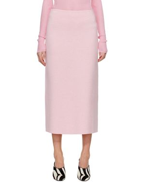 KHAITE Patri Maxi Skirt - Pink