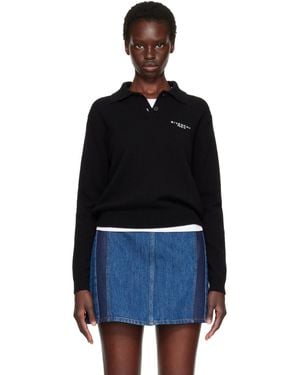 Givenchy Wool & Cashmere Polo - Black