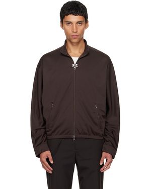Courreges Interlock Tracksuit Jacket - Black
