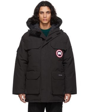 Canada Goose Down Fur-Free Expedition Parka - Black