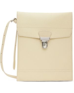 Lemaire Grande Pochette Utilitaire Blanc Cassé - Neutre