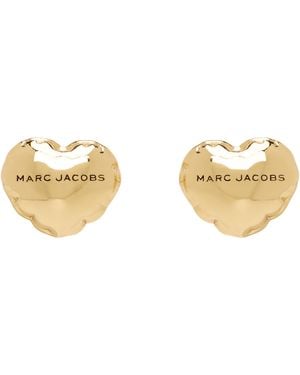 Marc Jacobs 'The Heart Balloon' Stud Earrings - Black