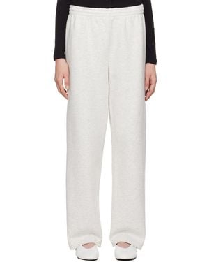 Gil Rodriguez Heavy Fleece Sunday Lounge Pant - White