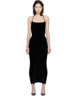 Vetements Installed Leggings Maxi Dress - Black