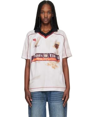 ANDERSSON BELL Off- Dust Printed Football Jersey - Multicolour