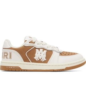 Amiri Tan Newport Trainers - White