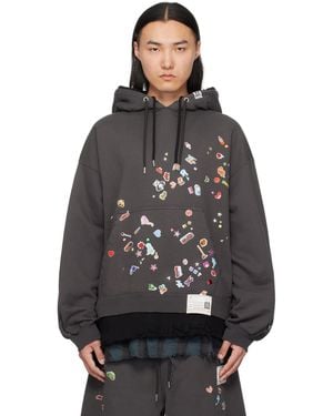 Maison Mihara Yasuhiro Triple Layered Hoodie - Black