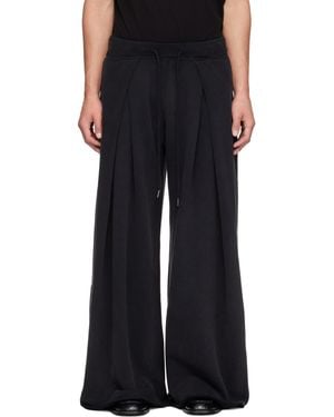 R13 Foldover Joggers - Black