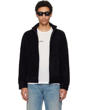 Courreges Spongy Track Jacket - Black