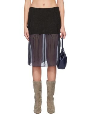 【関税込み】Paloma Wool オフホワイト Mae マキシスカート Paloma Wool: Off-White Mae Maxi Skirt | SSENSE