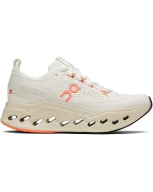 On Shoes Off- Cloudsurfer Max Trainers - Black