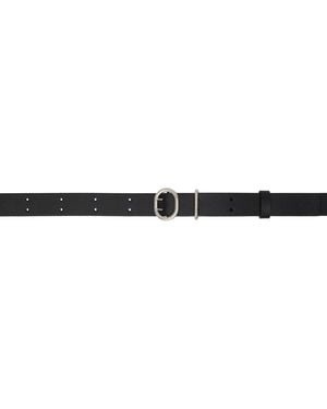 Jil Sander Cannolo ベルト - ブラック