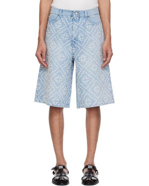 CASABLANCA Pearl Shorts - Blue