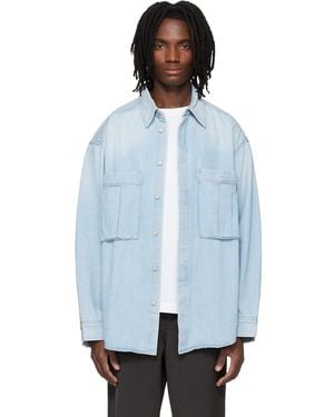 Agolde Clark Denim Shirt - White