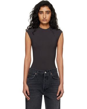 Agolde Agata Bodysuit - Black