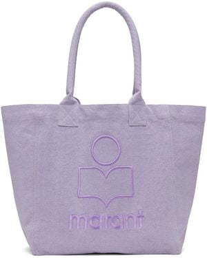 Isabel Marant Petit cabas yenky mauve - Violet