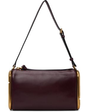Marc Jacobs Burgundy 'The Scene' Small Shoulder Bag - Purple