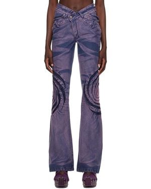 MASHA POPOVA Fog Light Jeans - Blue