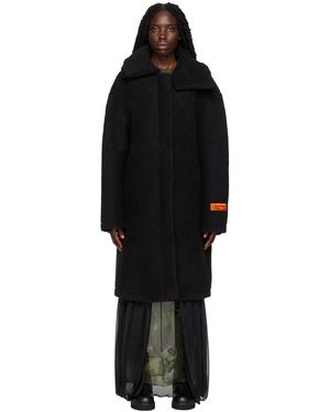 Heron Preston Manteau Long Noir