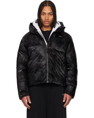 Dime ブラック Wavy パファージャケット