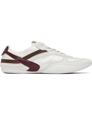 Miu Miu Gymnasium Technical Fabric & Suede Sneakers - Black