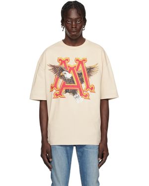 Amiri Vintage Ma Eagle Oversized T-Shirt - Orange