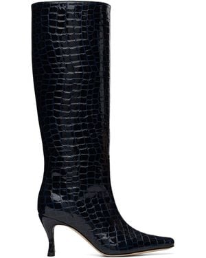 BY FAR Stevie 42 Tall Boots - Black