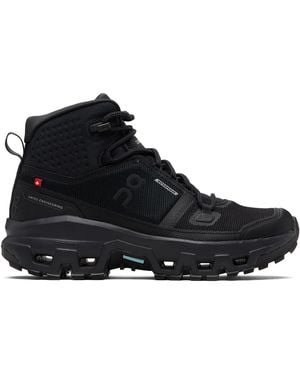 On Shoes Cloudrock Mid Waterproof Sneakers - Black