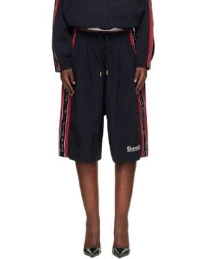 Willy Chavarria 'Casa De Chavarria' Orale Track Shorts - Black